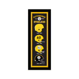 Pittsburgh Steelers<br>Helmet Heritage Print
