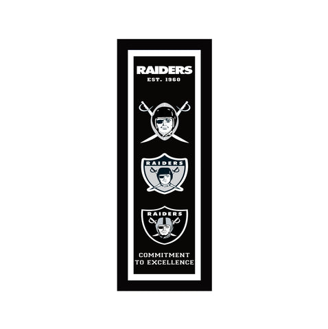 Las Vegas Raiders<br>Logo Heritage Print