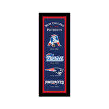 New England Patriots<br>Logo Heritage Print