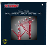 Alabama Crimson Tide<br>Inflatable Crazy Sports Fan