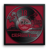 Alabama Crimson Tide<br>Vinyl Record Print