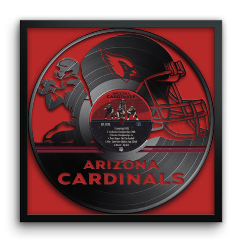 Arizona Cardinals<br>Vinyl Record Print