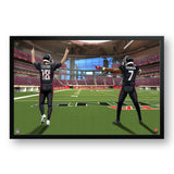 Atlanta Falcons<br>Cousins and Robinson<br>2 Player Print