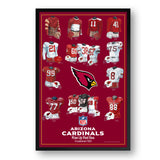 Arizona Cardinals<br>Uniform Heritage Vertical Print