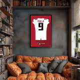 Atlanta Falcons<br>Michael Penix Jr Jersey Print