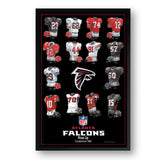 Atlanta Falcons<br>Uniform Heritage Vertical Print