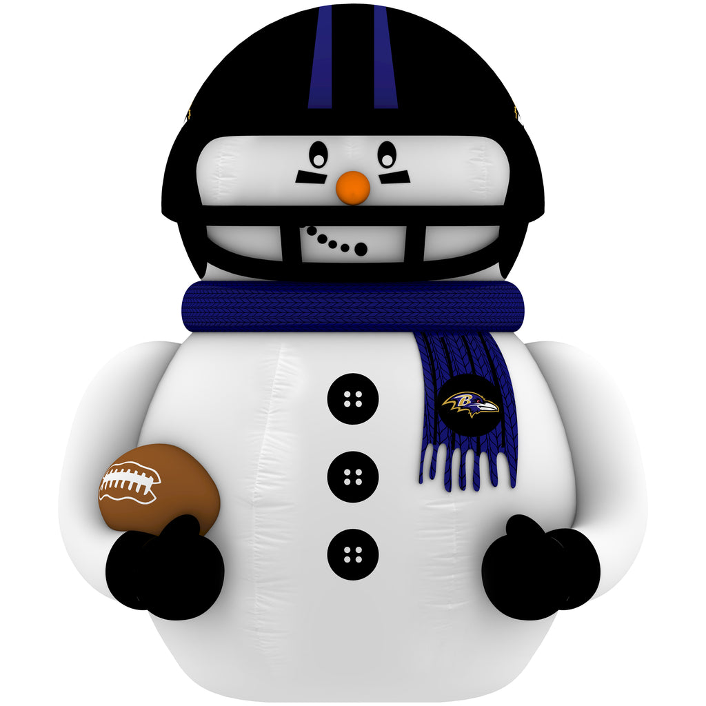 Baltimore RavensInflatable Snowman Player - For The Deep Rooted Fan ...