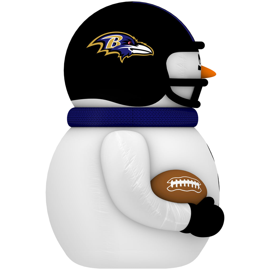 Baltimore RavensInflatable Snowman Player - For The Deep Rooted Fan ...