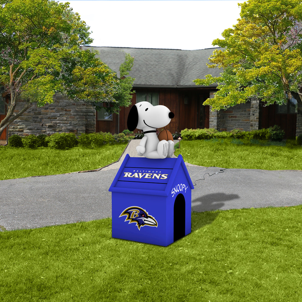 Baltimore RavensInflatable Snoopy™ Doghouse - For The Deep Rooted Fan ...