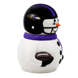 Baltimore Ravens<br>Ceramic Snowman Cookie Jar