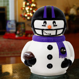 Baltimore Ravens<br>Ceramic Snowman Cookie Jar