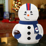 Buffalo Bills<br>Ceramic Snowman Cookie Jar