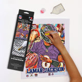 Baltimore Ravens<br>Lamar Jackson Diamond Painting Craft Kit