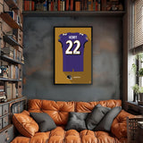 Baltimore Ravens<br>Derrick Henry Jersey Print