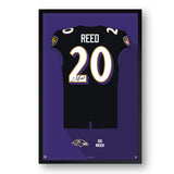 Baltimore Ravens<br>Ed Reed Jersey Print