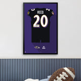 Baltimore Ravens<br>Ed Reed Jersey Print