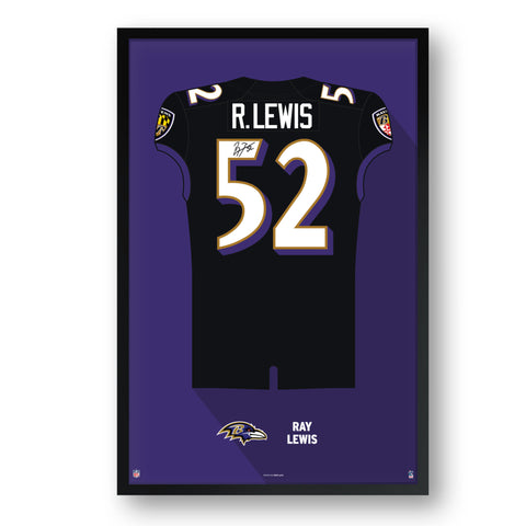 Baltimore Ravens<br>Ray Lewis Jersey Print