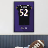 Baltimore Ravens<br>Ray Lewis Jersey Print