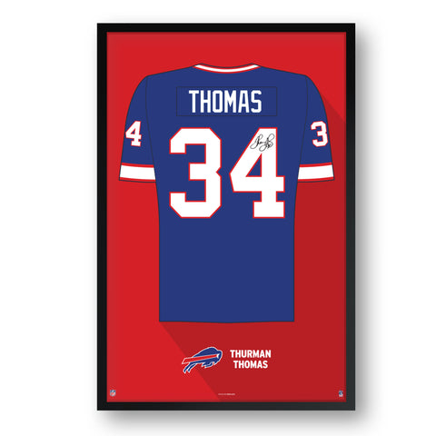 Buffalo Bills<br>Thurman Thomas Jersey Print