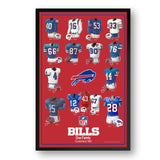 Buffalo Bills<br>Uniform Heritage Vertical Print