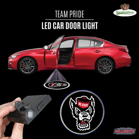 NC State Wolfpack<br>LED Car Door Light
