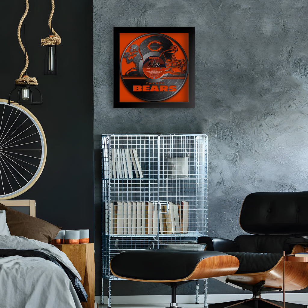 Chicago BearsVinyl Record Print - For The Deep Rooted Fan! – Sporticulture