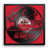 Cincinnati Bearcats<br>Vinyl Record Print