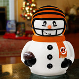 Cincinnati Bengals<br>Ceramic Snowman Cookie Jar