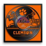 Clemson Tigers<br>Vinyl Record Print