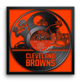 Cleveland Browns<br>Vinyl Record Print