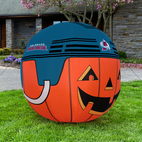 colorado avalanche football helmet Colorado AvalancheInflatable Jack-O'-Helmet