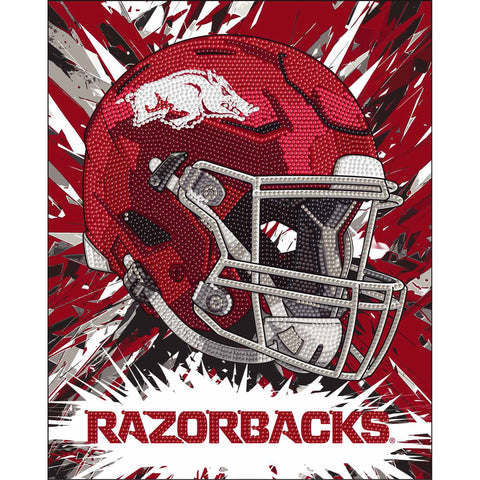 Arkansas Razorbacks<br>Helmet Diamond Painting Craft Kit