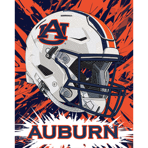 Auburn Tigers<br>Helmet Diamond Painting Craft Kit