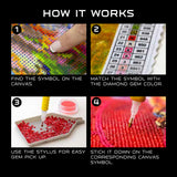 Buffalo Bills<br>Helmet Diamond Painting Craft Kit