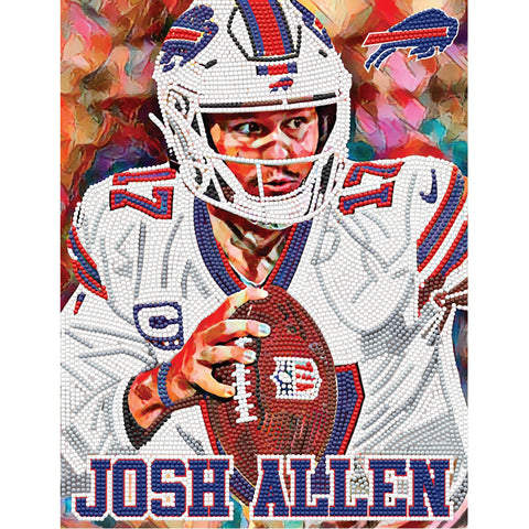 Buffalo Bills<br>Josh Allen Diamond Painting Craft Kit