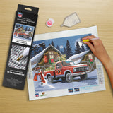 Cincinnati Bengals<br>Winter Farm Truck<br>Diamond Painting Craft Kit