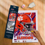 Clemson Tigers<br>Helmet Diamond Painting Craft Kit