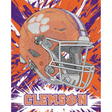Clemson Tigers<br>Helmet Diamond Painting Craft Kit