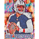 Dallas Cowboys<br>Dak Prescott Diamond Painting Craft Kit
