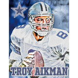 Dallas Cowboys<br>Troy Aikman Diamond Painting Craft Kit