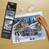 Dallas Cowboys<br>Winter Farm Truck<br>Diamond Painting Craft Kit