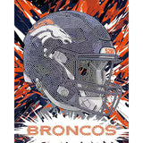 Denver Broncos<br>Helmet Diamond Painting Craft Kit