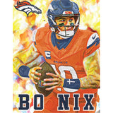 Denver Broncos<br>Bo Nix Diamond Painting Craft Kit