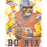 Denver Broncos<br>Bo Nix Diamond Painting Craft Kit