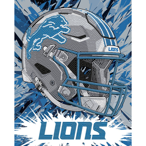 Detroit Lions<br>Helmet Diamond Painting Craft Kit