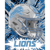 Detroit Lions<br>Helmet Diamond Painting Craft Kit