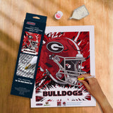 Georgia Bulldogs<br>Helmet Diamond Painting Craft Kit