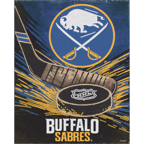Buffalo Sabres<br>Slapshot Diamond Painting Craft Kit