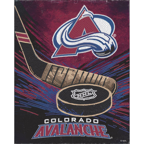 Colorado Avalanche<br>Slapshot Diamond Painting Craft Kit