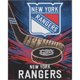 New York Rangers<br>Slapshot Diamond Painting Craft Kit